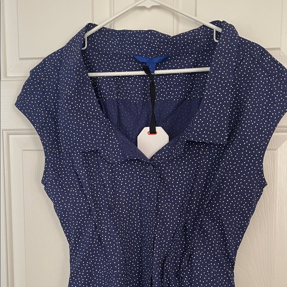 NWT GAP Studio Poplin Maxi Shirtdress